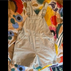 Vintage Khaki Gap Overalls